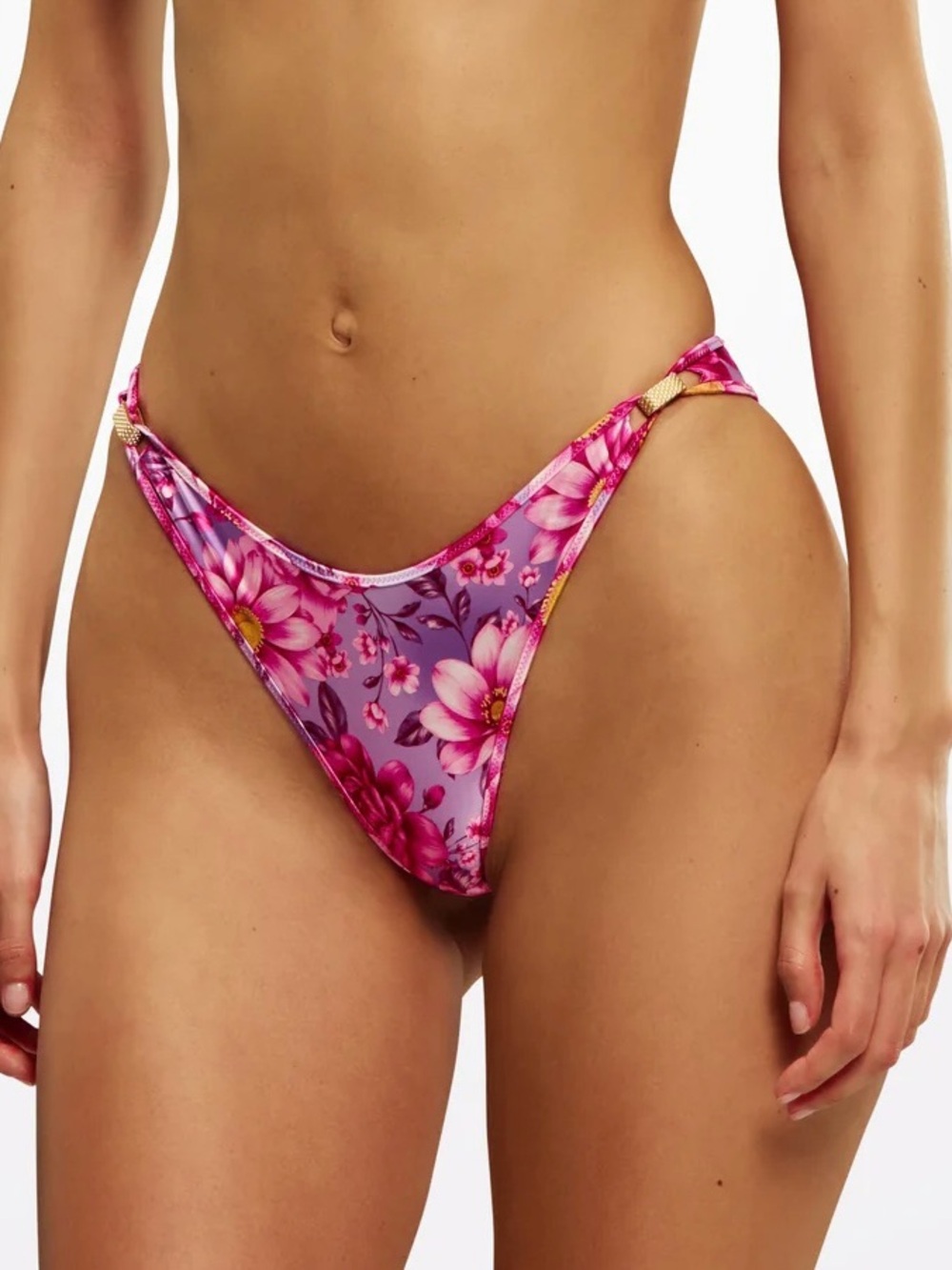 Sommer Swim Tiago Azalea Bikini Bottoms NWT Size Large